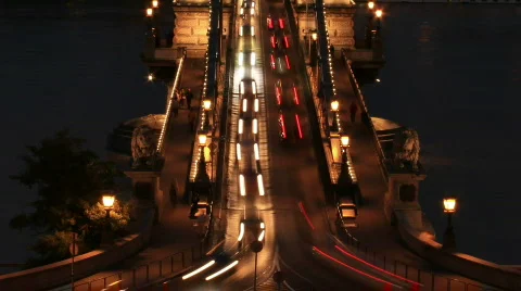 Chain Bridge Timelapse 02 Vidéo 857406