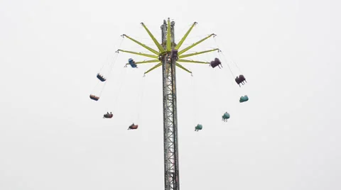 Chain carousel Stock Footage 45686506