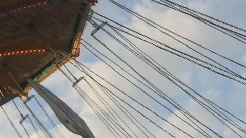 Chain carousel Stock Footage 88288121