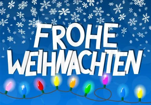 Chain of christmas lights Illustrazione stock