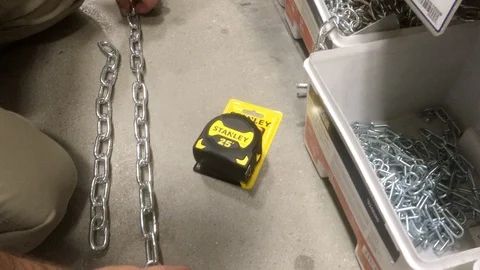 Chain Cutting Stock Footage 86170200