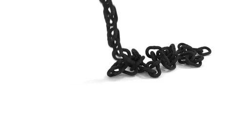Chain Drop Old Stock Footage 107115097