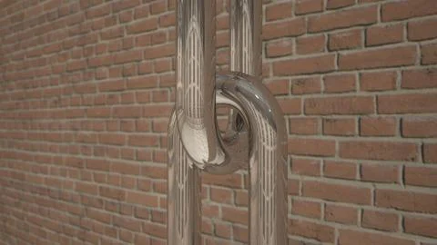 Chain elements Illustrazione stock