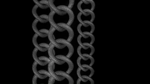 Chain Factory Loop HD Stock Footage 38105934
