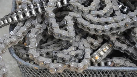 Chain Stock Footage 77858433