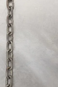 Chain frame on metal  texture Stock Photos