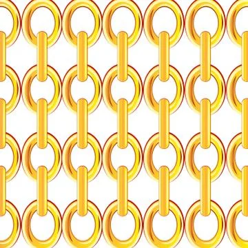 Chain golden background Stock Illustration
