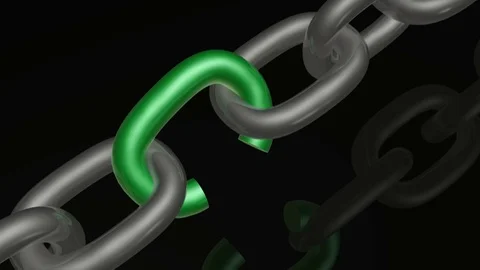 Chain green Stock Footage 104219577