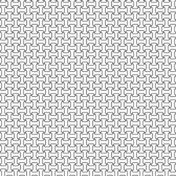 Chain grid art pattern texture seamless vector Stock Illustration