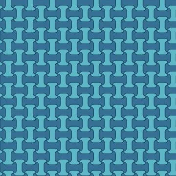 Chain grid art pattern texture seamless vector イラスト素材
