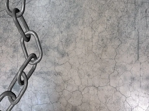 Chain, hard life concept Video stock 73354407