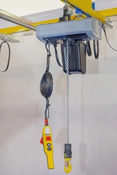 Chain Hoist Remote Control Stock Photos