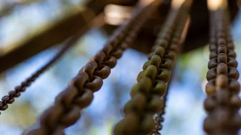 Chain holder. Stock Photos