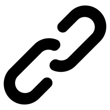 Chain icon vector Stock Illustration