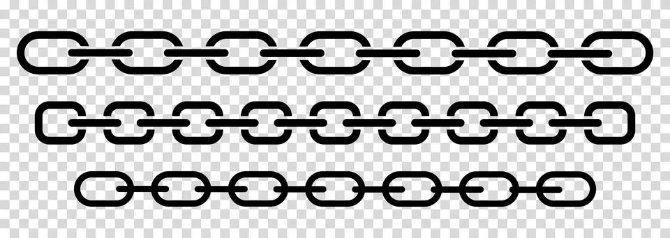 Chain icons Illustrazione stock