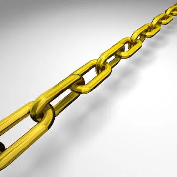 Chain Stock Illustration