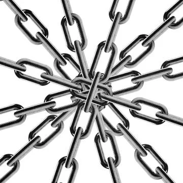 Chain Stock Illustration