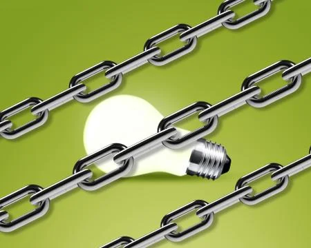 Chain Stock Illustration