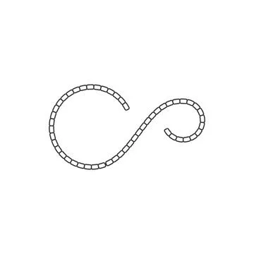 Chain illustration design Stock-Illustration