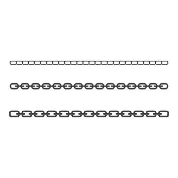 Chain illustration design Stock-Illustration