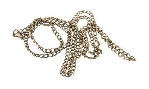 Chain isolated on white background Foto stock