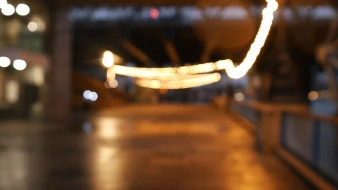Chain Of Lights London Stock Footage 104506570