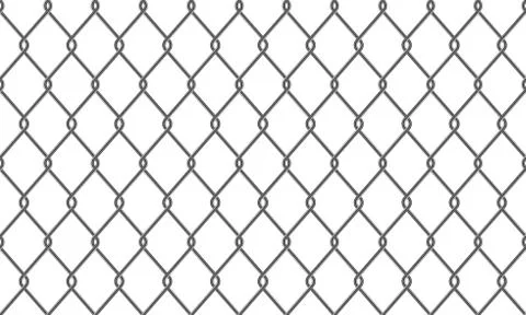 Chain-link fence or wire mesh pattern background Stock Illustration