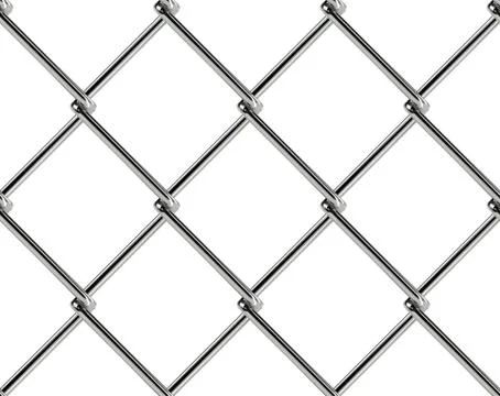 Chain link fence seamless pattern. Industrial style wallpaper Stock Illustration