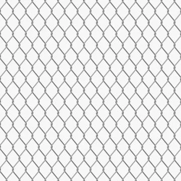 Chain link fence seamless pattern イラスト素材
