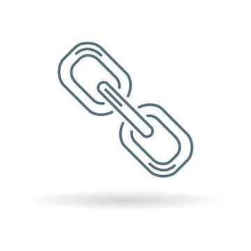 Chain link icon Stock Illustration