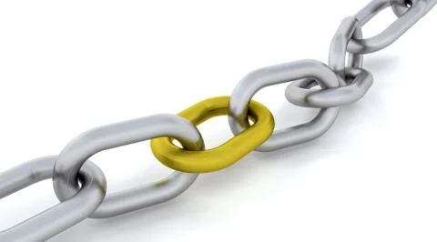 Chain link Stock Illustration