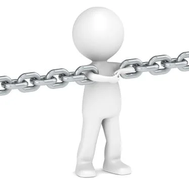 Chain Link Stock Illustration