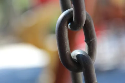 Chain link Stock-Fotos