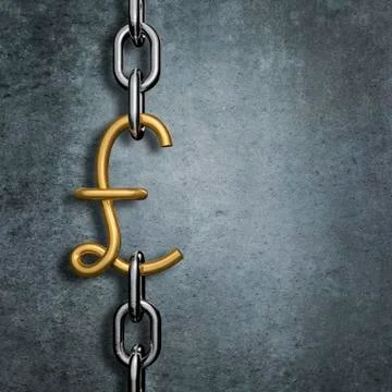 Chain link pound Иллюстрация