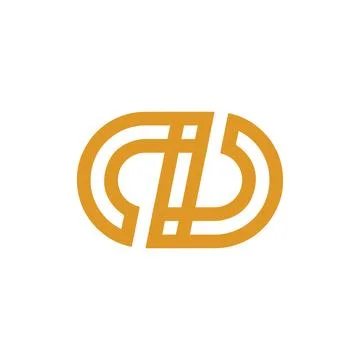 Chain logo, catchy, togetherness message Stock Illustration