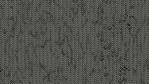 Chain mail background pattern loop. Seamless hauberk texture surface. Stock Footage 226312657