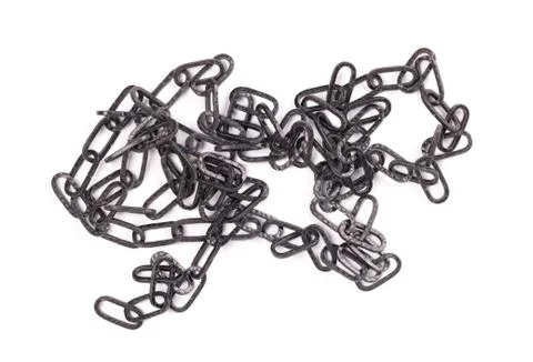 Chain mound isolated Stock Photos