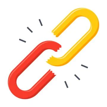 Chain or Link Vector Icon Stock Illustration