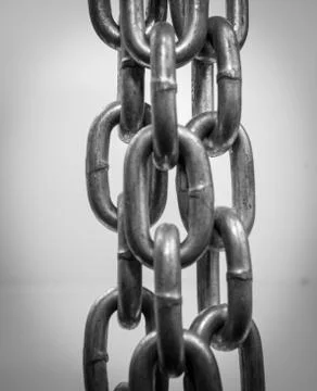 Chain pattern thick Stock Photos