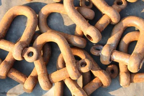 Chain rusty Foto stock