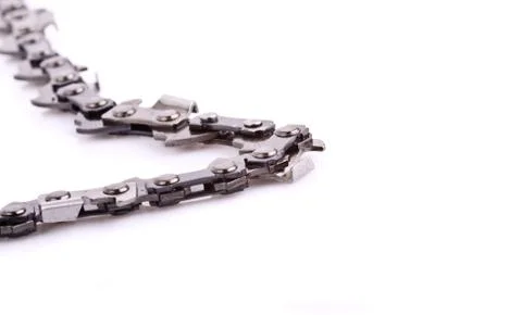 Chain saw elements Foto stock