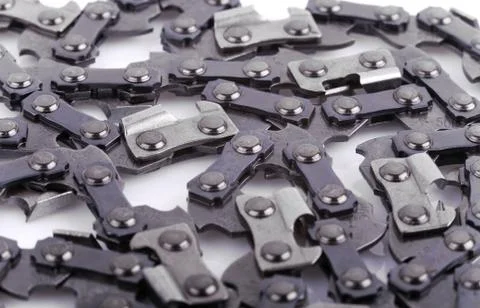 Chain saw elements Stock Photos