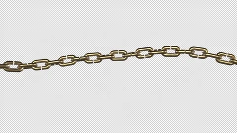 Chain shaking Stock Footage 321686839