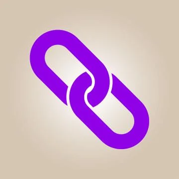 Chain sign symbol. Stock Illustration