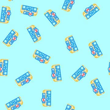 Chain store vector seamless pattern 스톡 일러스트