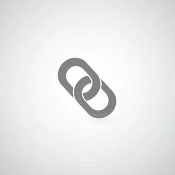 Chain symbol Stock Illustration