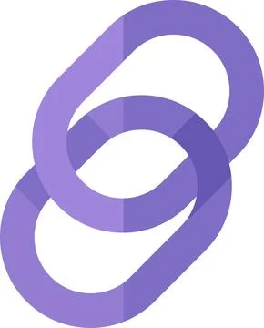 Chain url internet website button icon vector Stock-Illustration