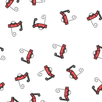 Chain vice vector seamless pattern Illustrazione stock