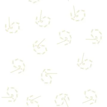 Chain wrench glyph vector seamless pattern Illustrazione stock