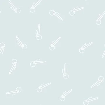Chain wrench tool line seamless pattern Stock Illustration
